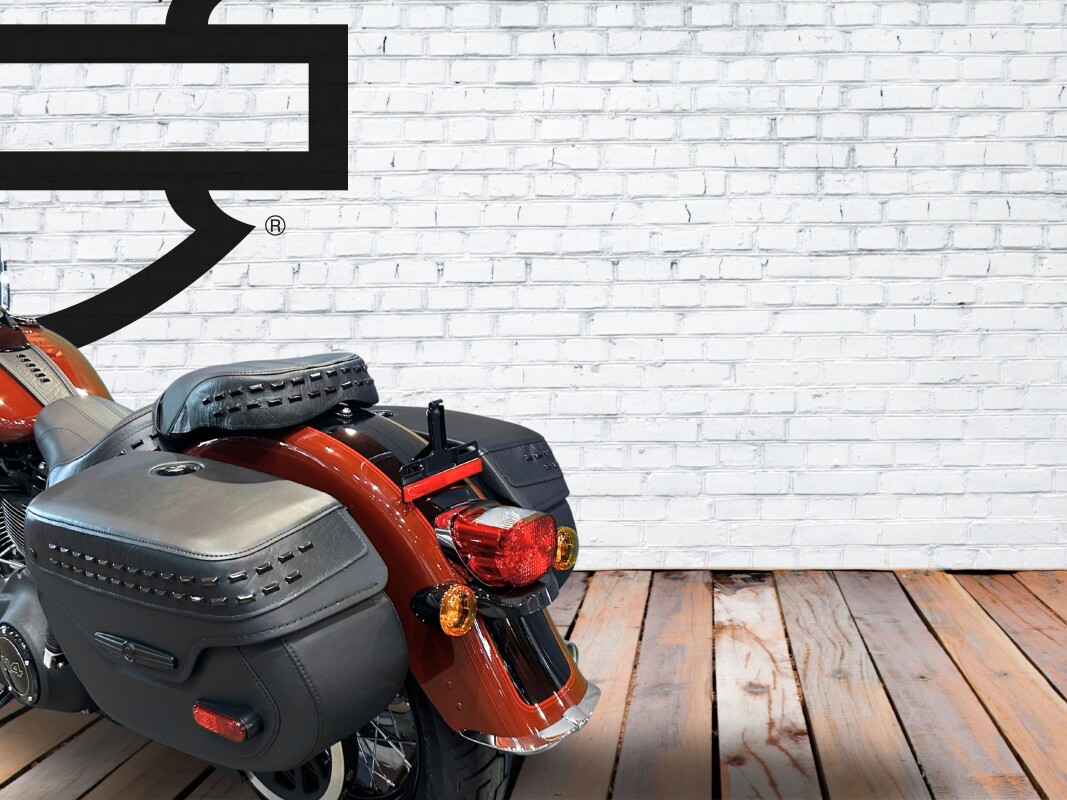 2024 Harley-Davidson Heritage Classic Red Rock / Vivid Black - Black Finish - Photo 8