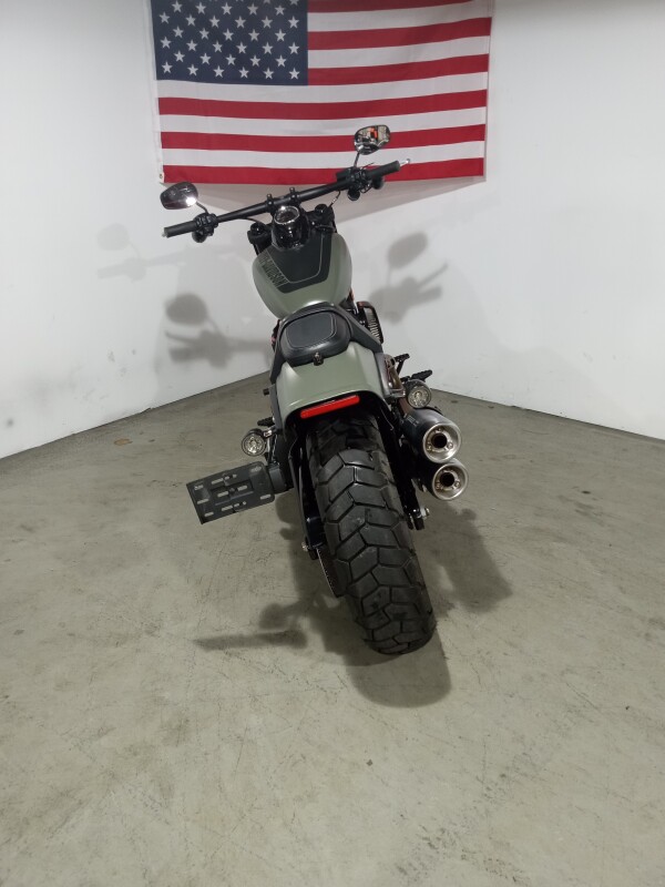 2021 Harley-Davidson Fat Bob 114 Deadwood Green Denim - Photo 3