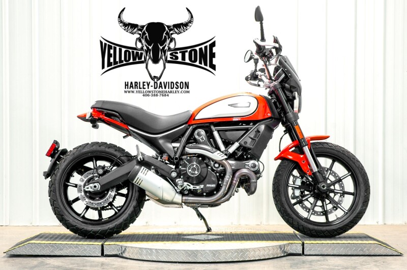2019 Ducati Scrambler® Cafe Racer Orange & White
