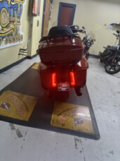 2025 Harley-Davidson® Street Glide® Ultra Whiskey Fire / Vivid Black - Black Finish thumb 1