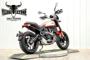 2019 Ducati Scrambler® Cafe Racer Orange & White thumb 3