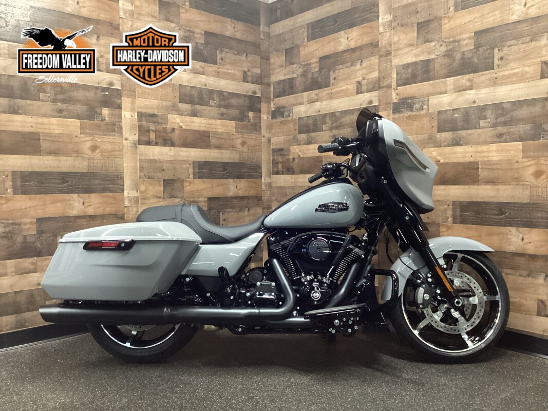 2025 Harley-Davidson Street Glide Billiard Gray - Black Finish FLHX
