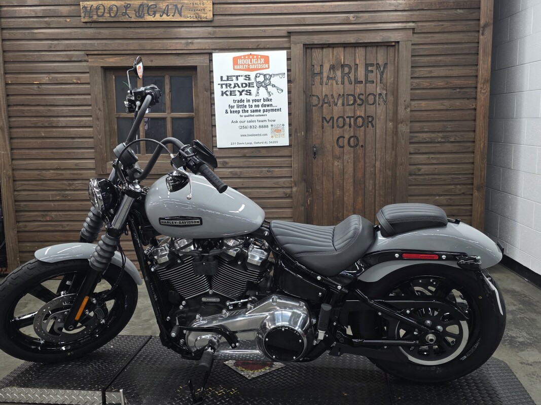 2025 Harley-Davidson Street Bob BILLIARD GRAY/CHROME TRIM - Photo 5
