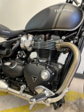 Triumph Bonneville Bobber Matte Storm Grey / Matte Ironstone thumb 2