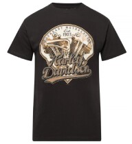 《ハーレー福岡オリジナル》Double Header Tee