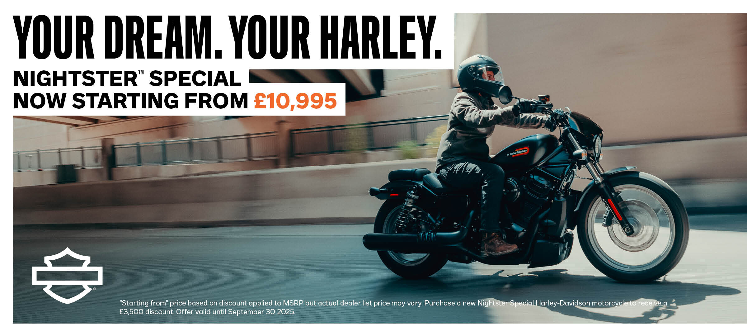 Nightster Special - Now Starting from £10,995