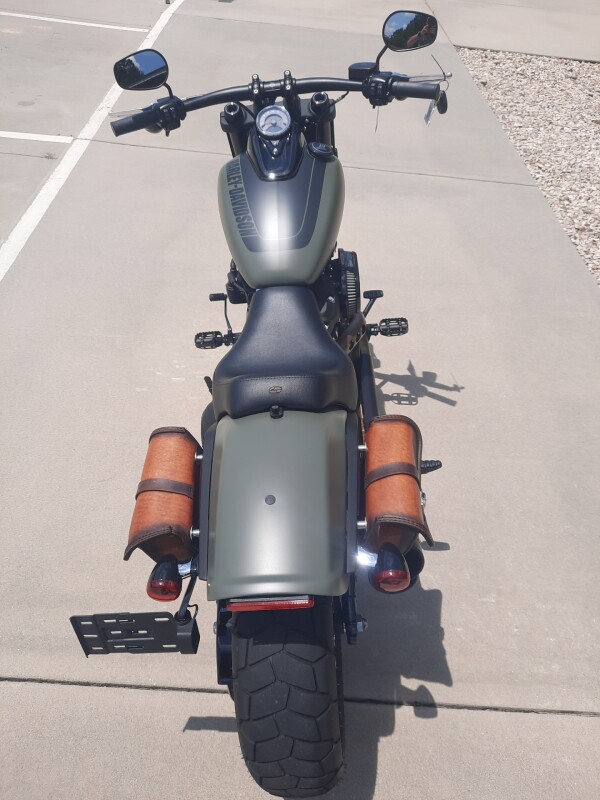 2021 Harley-Davidson Fat Bob 114 Deadwood Green Denim - Photo 9