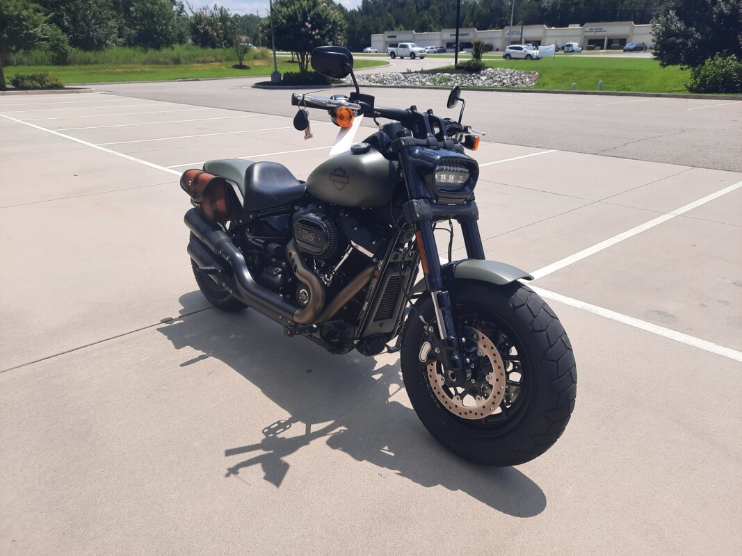 2021 Harley-Davidson Fat Bob 114 Deadwood Green Denim - Photo 4