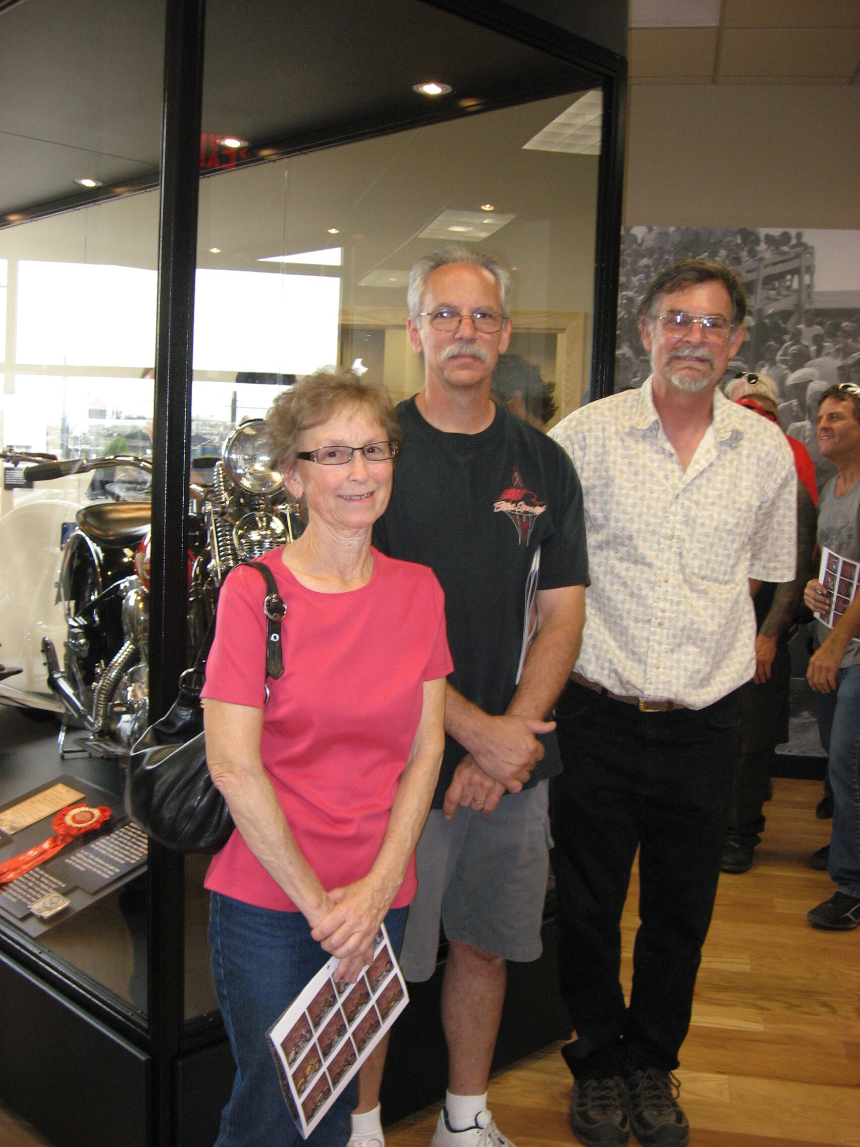 Mary, Mike, & John get 100% credit for making our vision of a museum a reality.
