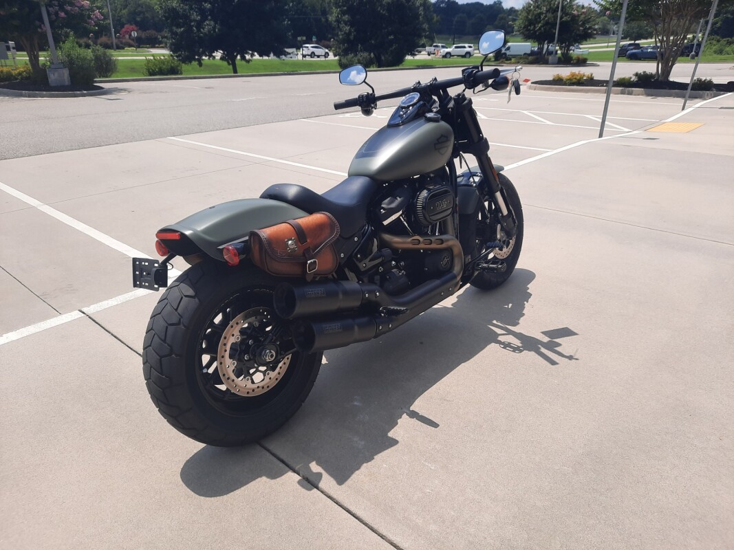 2021 Harley-Davidson Fat Bob 114 Deadwood Green Denim - Photo 6