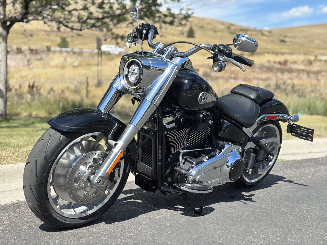 2025 Harley-Davidson Fat Boy Vivid Black - Photo 5