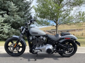 2025 Harley-Davidson® Street Bob® Billiard Grey w/Cast Wheels thumb 1