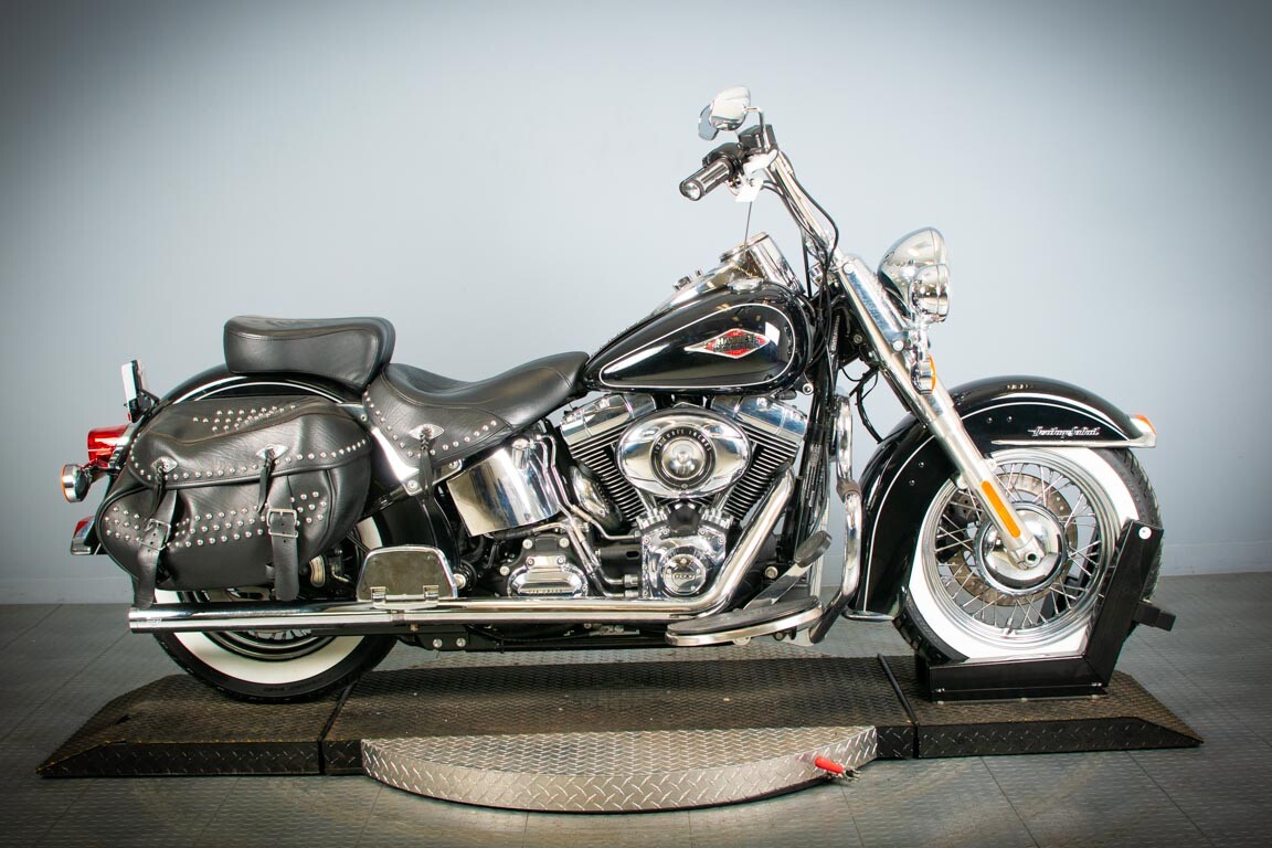Used 2015 Vivid Black Harley-Davidson® Softail® Heritage Classic