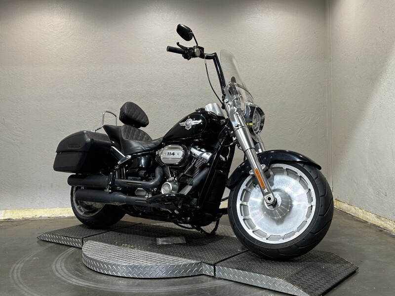 Harley-Davidson Fat Boy 114 2020 FLFBS 037526T BLACK W/PINSTRIPE - Photo 4