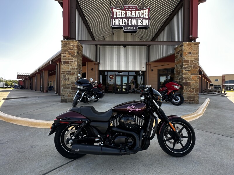 2015 Harley-davidson Street 750 Mysterious Red Sunglo