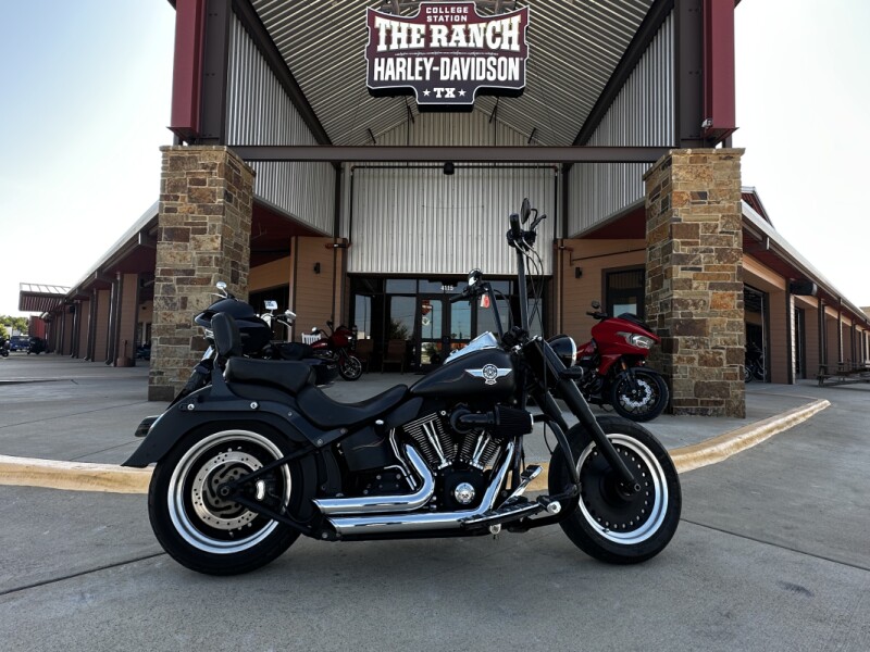 2011 Harley-Davidson® Fat Boy® Lo Black Denim