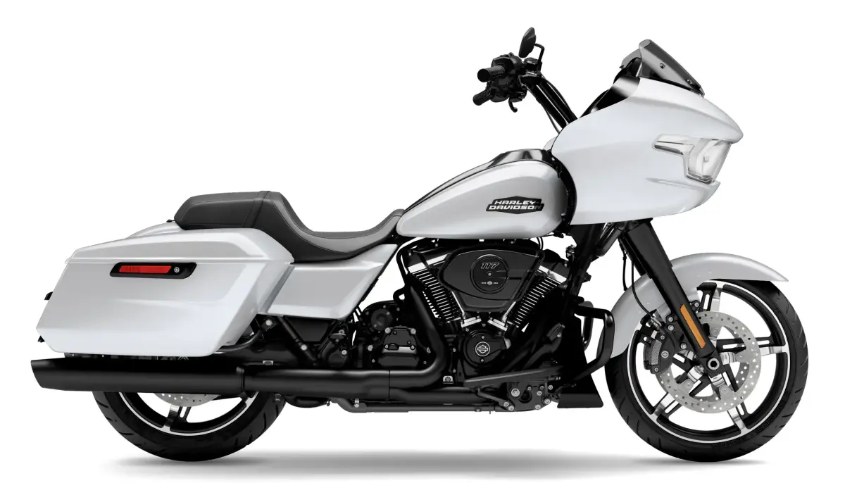 2025 Harley-Davidson® Road Glide™ White Onyx Pearl - Black