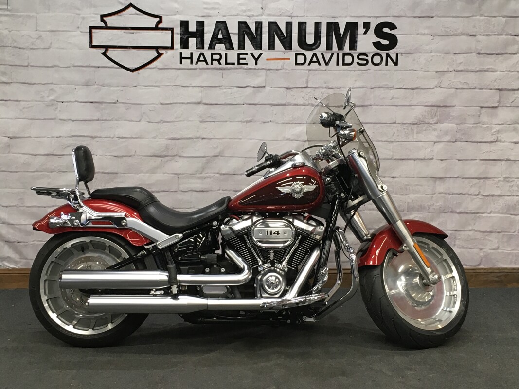 2018 Harley-Davidson Fat Boy 114 Wicked Red/Twisted Cherry FLFBS