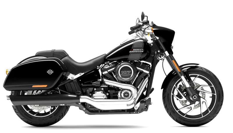 ハーリー　黒S S&S Sidewinder 2-1 Exhaust System for 2009-2023 Harley