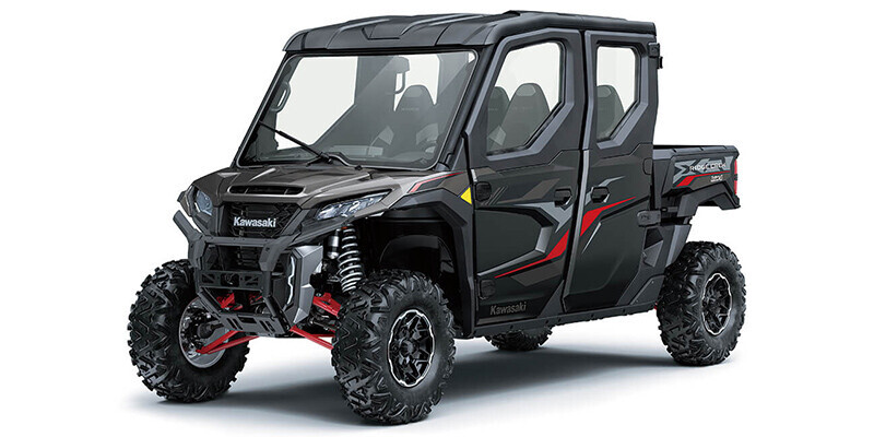 2025 Kawasaki RIDGE XR Crew HVAC Metallic Graystone