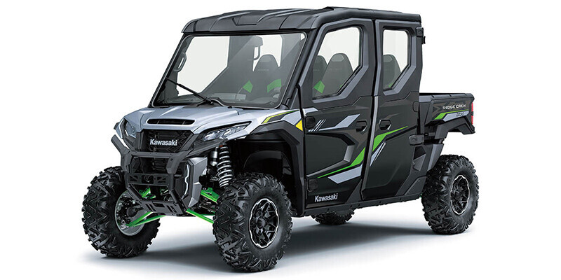 2025 Kawasaki RIDGE XR Crew HVAC ICE GRAY