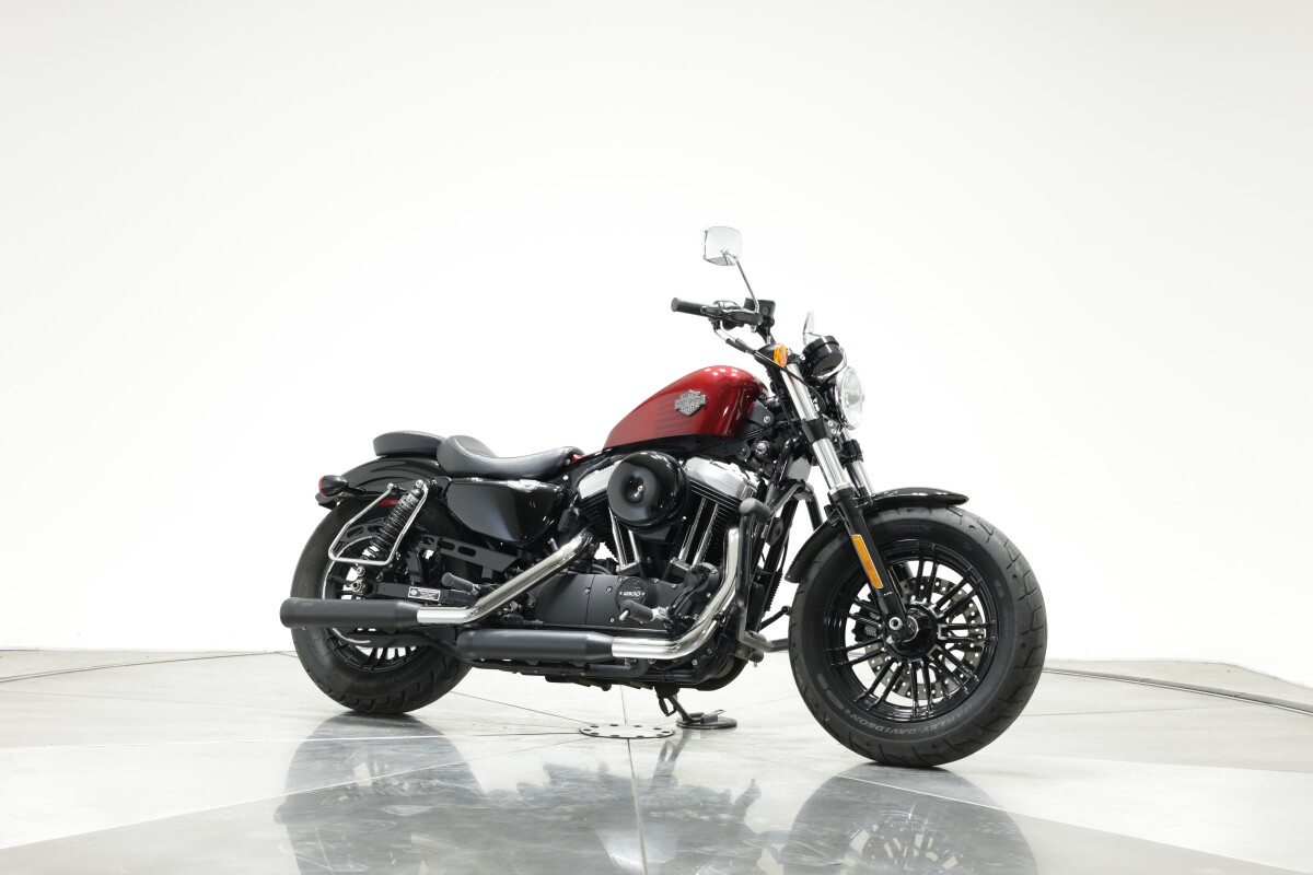 2016 Harley-Davidson XL1200X Sportster Forty-Eight in Velocity Red with 10,371 miles - Photo 4