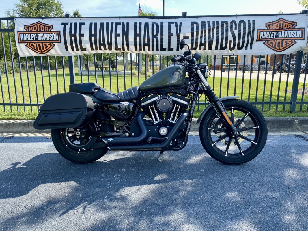 2021 Harley-Davidson Iron 883 Deadwood Green