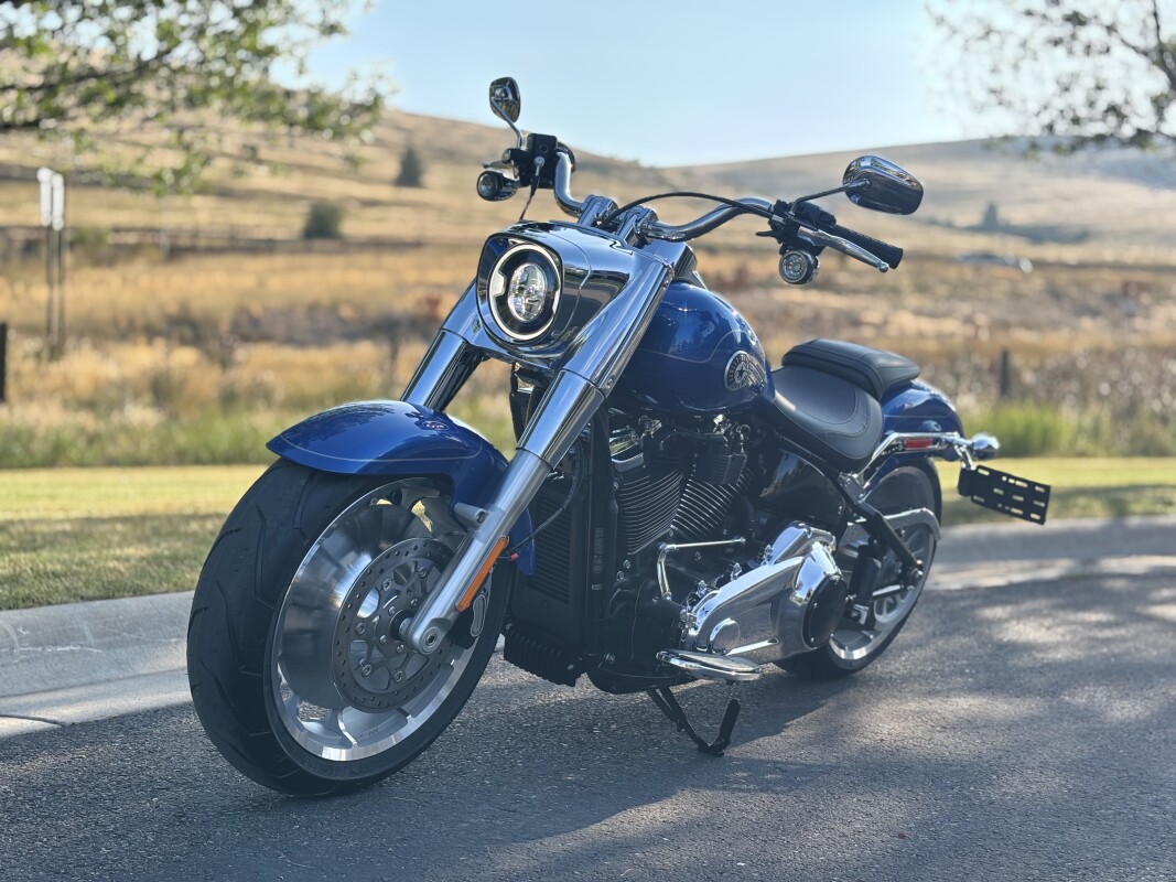 2025 Harley-Davidson Fat Boy Blue Burst - Photo 5
