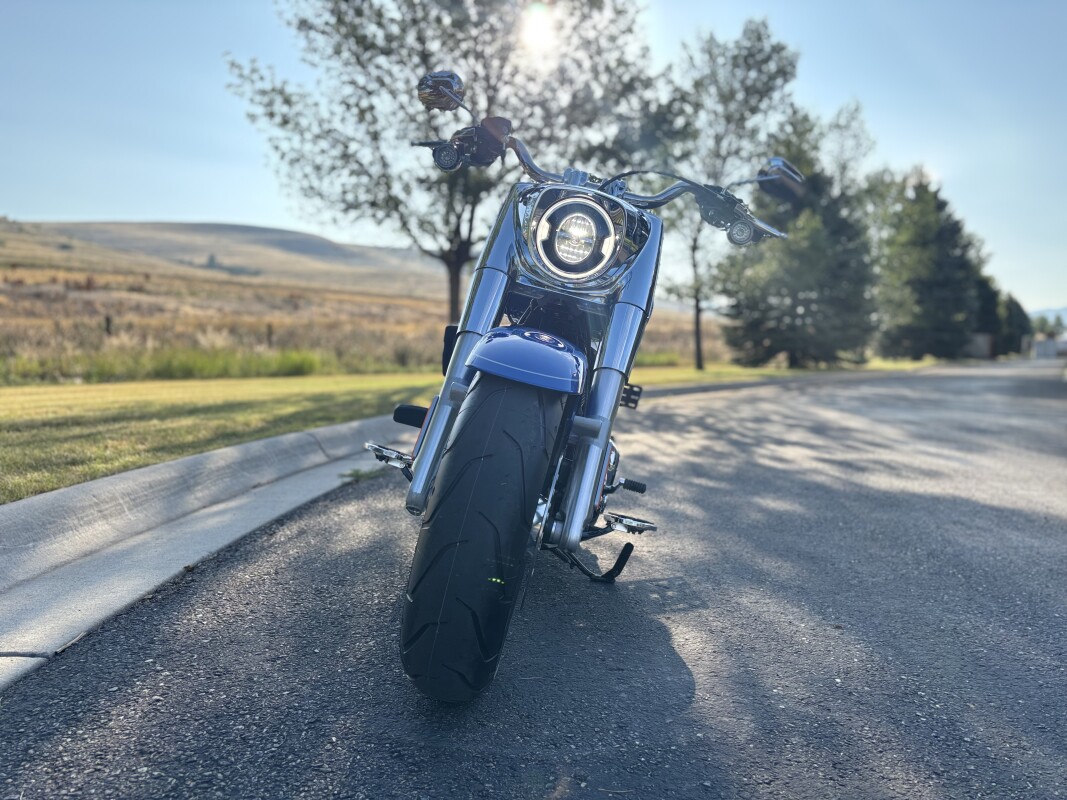 2025 Harley-Davidson Fat Boy Blue Burst - Photo 7