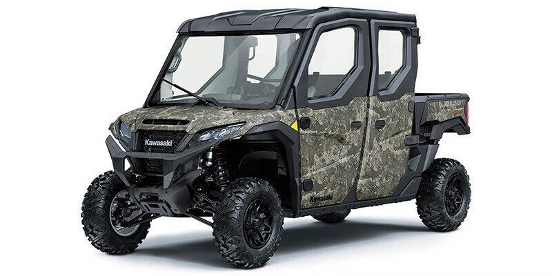 2025 Kawasaki RIDGE Crew HVAC Camo Truetimber Strata