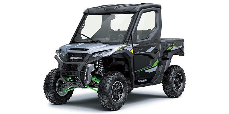 2025 Kawasaki RIDGE XR HVAC Metallic Graystone