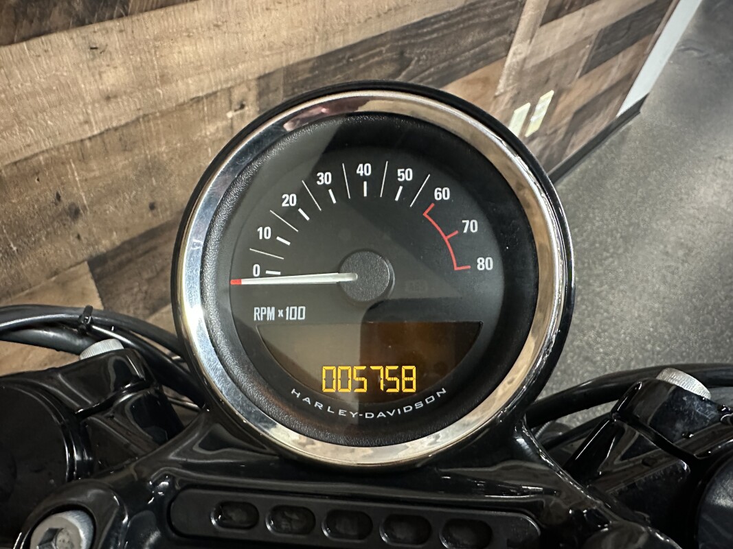 2016 Harley-Davidson Roadster Black Denim & Red Pinstrip XL1200CX - Photo 7