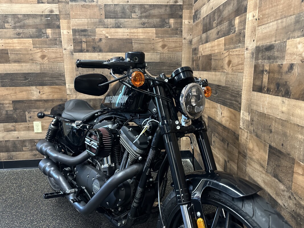2016 Harley-Davidson Roadster Black Denim & Red Pinstrip XL1200CX - Photo 4