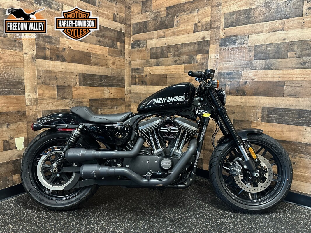 2016 Harley-Davidson Roadster Black Denim & Red Pinstrip XL1200CX