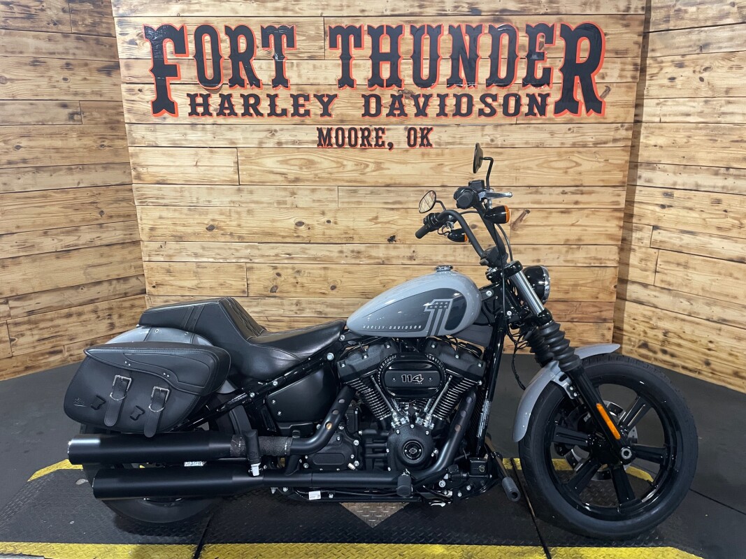 Harley-Davidson Street Bob 114 2024 FXBBS Billiard Gray