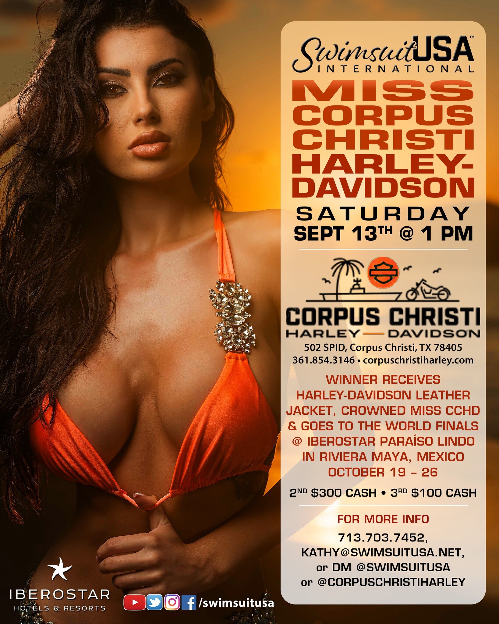 Miss Corpus Christi Harley-Davidson Swimsuit Competition