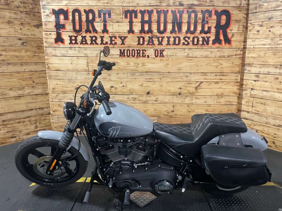 Harley-Davidson Street Bob 114 2024 FXBBS Billiard Gray - Photo 8