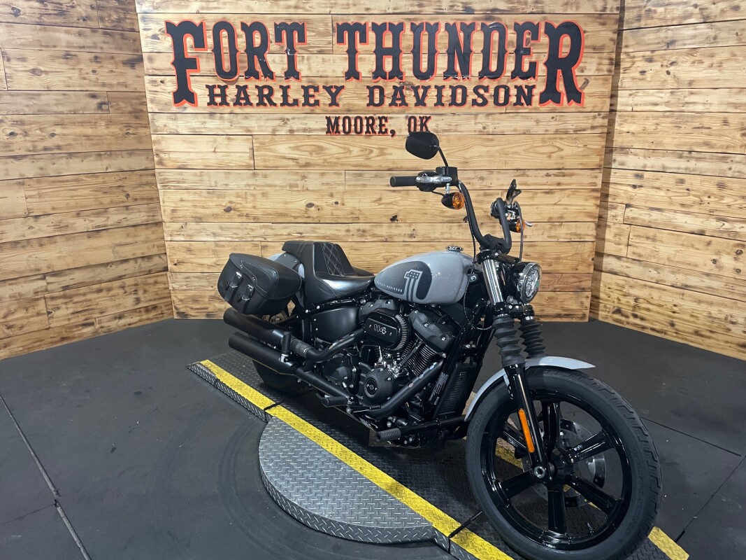 Harley-Davidson Street Bob 114 2024 FXBBS Billiard Gray - Photo 3