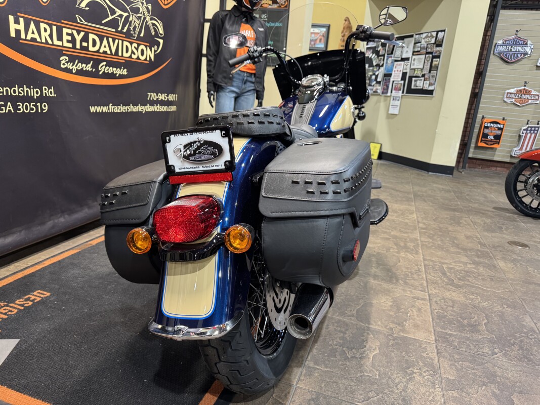 2024 Harley-Davidson Heritage Classic Sinister Blue Two Tone Custom - Photo 3