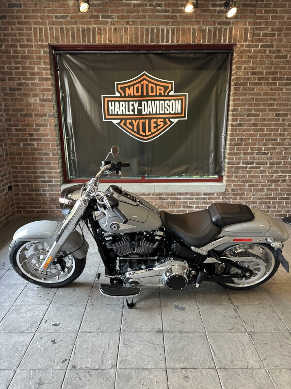 2025 Harley-Davidson Fat Boy FLFB Billiard Gray - Photo 6