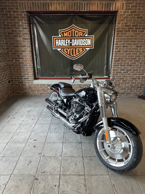 2025 Harley-Davidson Fat Boy FLFB Vivid Black - Photo 6