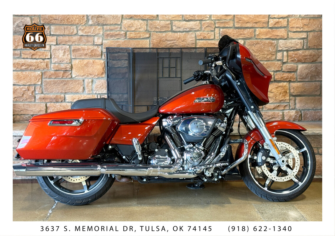 2024 Harley-Davidson Street Glide Whiskey Fire