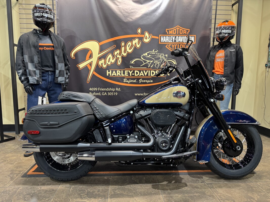 2024 Harley-Davidson Heritage Classic Sinister Blue Two Tone Custom