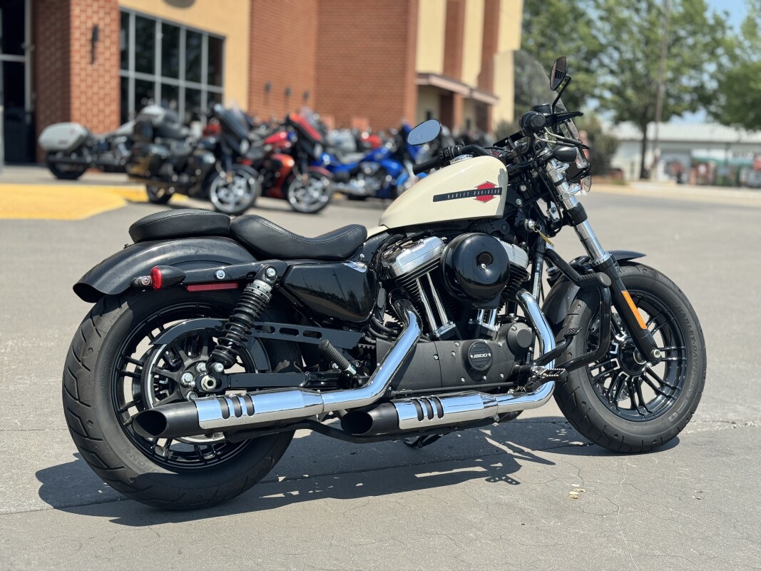 2022 Harley-Davidson Forty-Eight XL1200X White Sand Pearl 406573 - Photo 3
