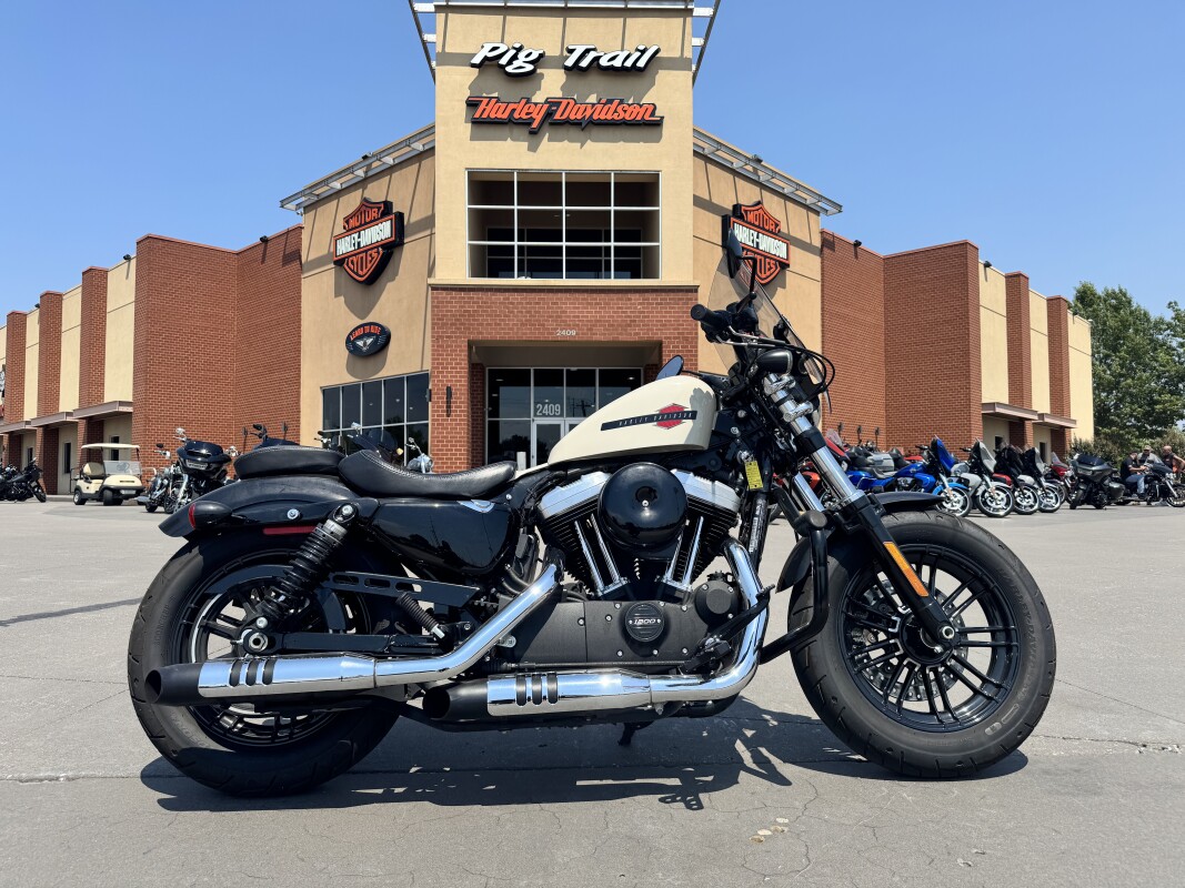 2022 Harley-Davidson Forty-Eight XL1200X White Sand Pearl 406573