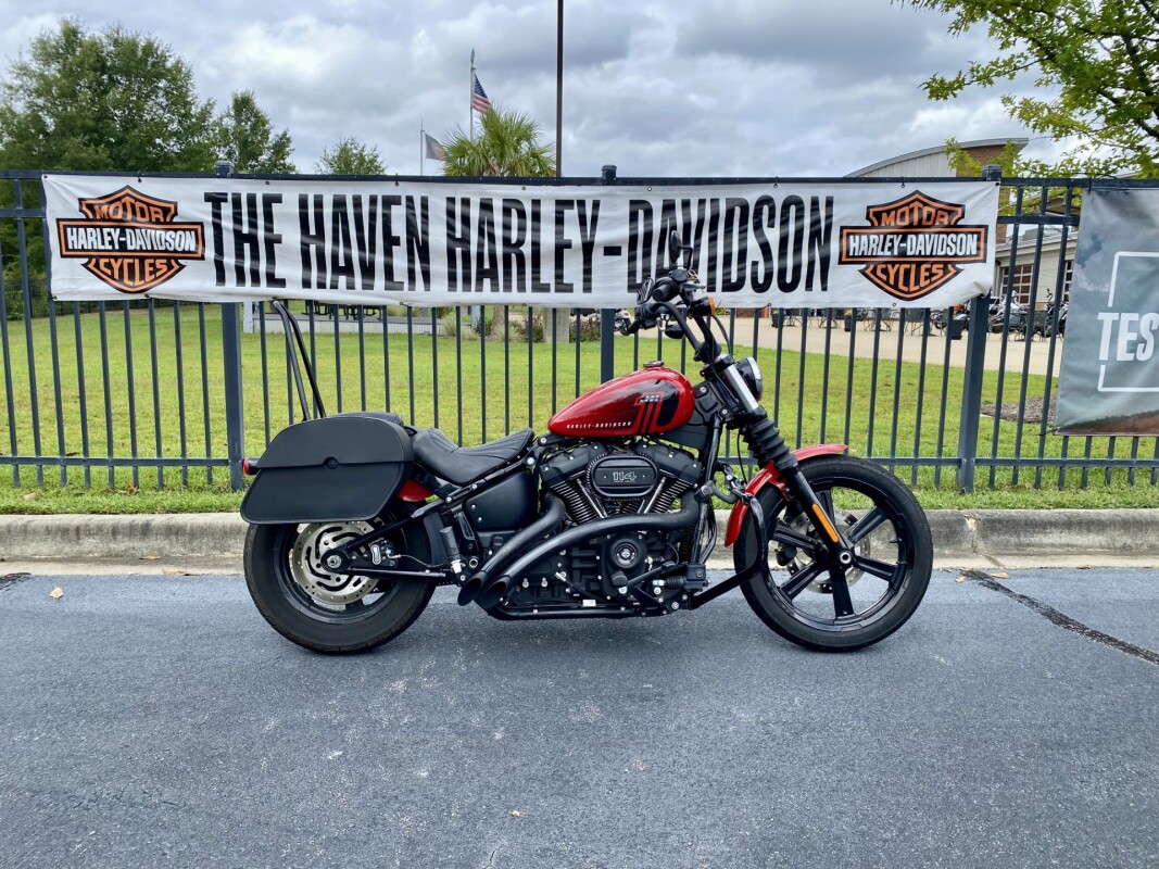 2022 Harley-Davidson Street Bob 114 Redline Red
