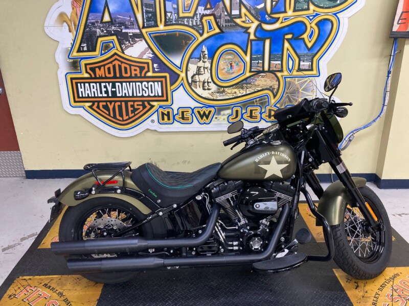2017 Harley-Davidson® Softail Slim® S Olive Gold Denim