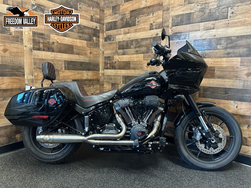 2025 Harley-Davidson Low Rider ST Midnight Firestorm - Black Finish - FXLRST