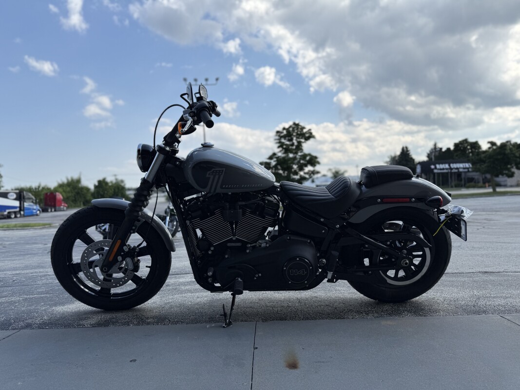 2024 Harley-Davidson Street Bob 114 FXBBS BILLIARD GRAY - Photo 6