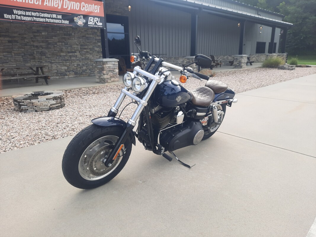 2012 Harley-Davidson Fat Bob Big Blue Pearl - Photo 2